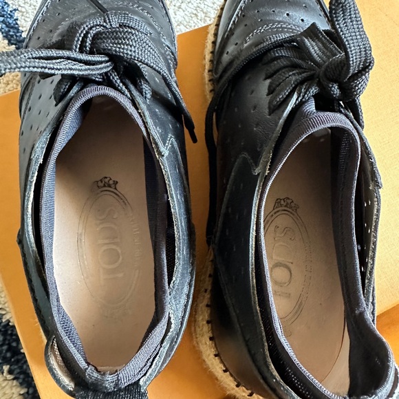 Tod’s raffia sneakers - Picture 4 of 10